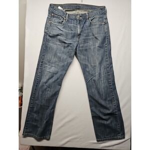 Levis 559 Jeans Relaxed Straight Mens Size 34x34 Light Wash Boot Cut